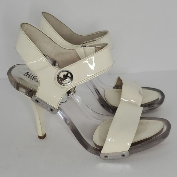 MICHAEL Michael Kors Shoes - Michael Kors Optic white clear Heels